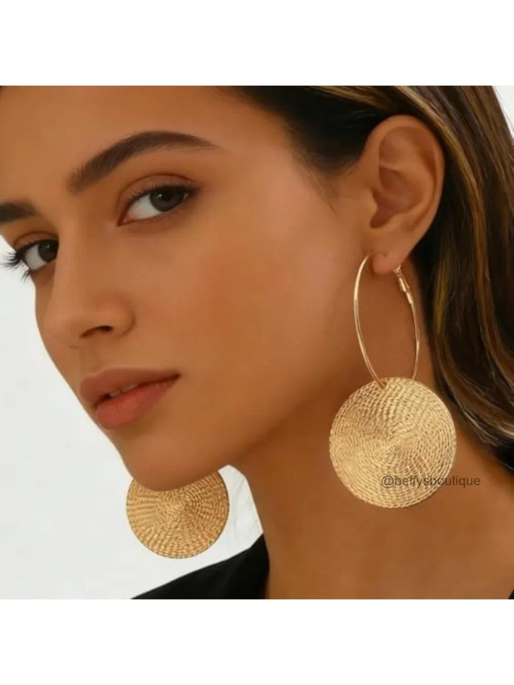 Boho Gold Chandelier Dangle Earrings for Women